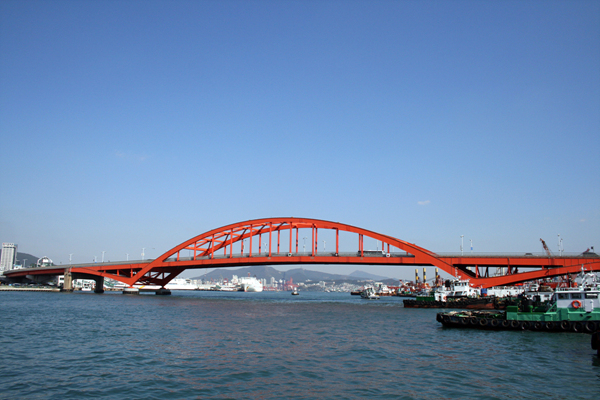 Busan Bridge (Via) landscape