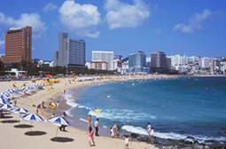 Haeundae Beach(Via) landscape