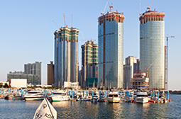 水営湾ヨット競技場 全景